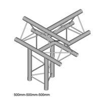 Duratruss DT 23 T43-UTD Apex Up Truss T-stuk + omlaag