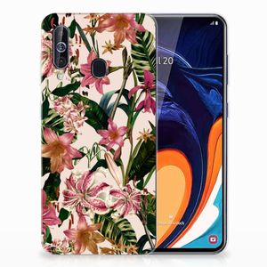 Samsung Galaxy A60 TPU Case Flowers