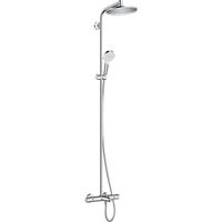 Hansgrohe Crometta s 240 1jet showerpipe met badthermostaat chroom 27320000 - thumbnail