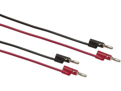 Fluke TL932 Meetsnoerenset [Bananenstekker 4 mm - Bananenstekker 4 mm] 0.90 m Rood, Zwart 1 stuk(s)