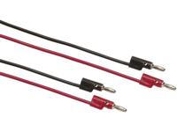 Fluke TL932 Meetsnoerenset [Bananenstekker 4 mm - Bananenstekker 4 mm] 0.90 m Rood, Zwart 1 stuk(s)