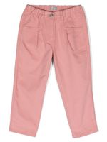 Il Gufo pantalon en coton à coupe droite - Rose - thumbnail