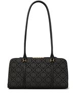 Tory Burch sac porté épaule Marshmallow à logo en jacquard - Noir