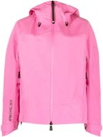 Moncler Grenoble veste légère zippée à capuche - Rose