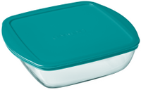 Pyrex Ovenschaal met deksel - Cook & Store - 25 x 22 x 7 cm / 2.2 liter