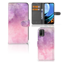 Hoesje Xiaomi Redmi 9T | Poco M3 Pink Purple Paint