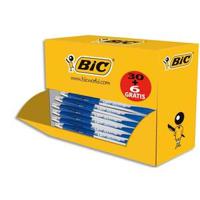 BIC Atlantis Classic Blauw Intrekbare balpen met klembevestiging 36 stuk(s)