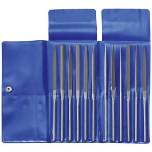 Dick 21001420 Naaldvijlset 140/2, 12-tl plastic tas Lengte 140 mm 1 set(s)