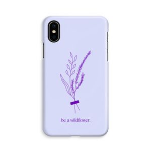 Be a wildflower: iPhone X Volledig Geprint Hoesje