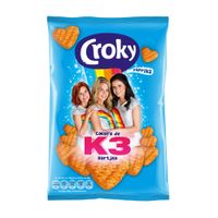 Croky - K3 Hartjes Paprika Chips - 12x 80g