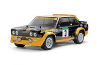 Tamiya 58723 1:10 RC FIAT 131 Abarth Olio MF-01X - op afstand bestuurbare auto, voertuig, modelbouw, in elkaar zetten, hobby, RC bouwpakket, onbeschilderd