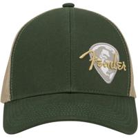 Fender Globe Pick Patch Hat Green/Khaki One Size