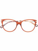 Chloé Eyewear lunettes de vue à monture papillon - Marron