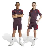 adidas Bayern München Trainingsset 2024-2025 Kids Bordeauxrood Rood Wit - thumbnail