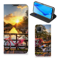 Huawei P40 Lite Book Cover Amsterdamse Grachten - thumbnail