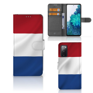 Samsung Galaxy S20 FE Bookstyle Case Nederlandse Vlag