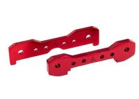 Traxxas - Tie bars, front, 6061-T6 aluminum (red-anodized) (TRX-9527R)