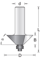 Hikoki Accessoires 8 Mm Hoekfrees Met Onderlager 31.8X50X45 - 754113 - thumbnail