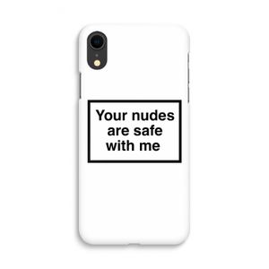 Safe with me: iPhone XR Volledig Geprint Hoesje