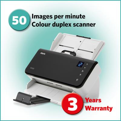 Kodak E1025 ADF-scanner 600 x 600 DPI A4 Zwart, Grijs