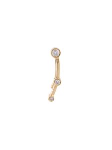 Sophie Bille Brahe bijou d'oreille "Calder Trois" en or 24ct et diamants - Jaune