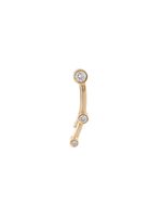 Sophie Bille Brahe bijou d'oreille "Calder Trois" en or 24ct et diamants - Jaune