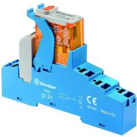 Finder 4C.P1.9.024.0050 LED-poortmodule Nominale spanning: 24 V/DC Schakelstroom (max.): 16 A 1x wisselcontact 1 stuk(s)