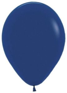 Donkerblauwe ballonnen 30cm 12 stuks