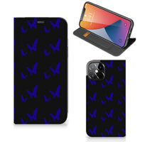 iPhone 12 Pro Max Hoesje met Magneet Vlinder Patroon