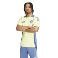 adidas Ajax Trainingsshirt 2024-2025 Geel Blauw - thumbnail