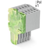 WAGO 2020-206/000-037 Connector, female Groen, Geel, Grijs 25 stuk(s) - thumbnail