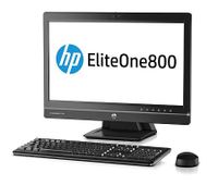 HP EliteOne 800 G1 58,4 cm (23") 1920 x 1080 Pixels Vierde generatie Intel® Core™ i5 4 GB DDR3-SDRAM 500 GB HDD Alles-in-één-pc Windows 7 Professional Zwart - thumbnail