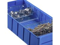 Allit 456591 Tussenwand voor stapelbak ProfiPlus ShelfBox Divider B Transparant 4 stuk(s)