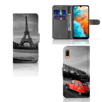 Huawei Y6 (2019) Flip Cover Eiffeltoren - thumbnail