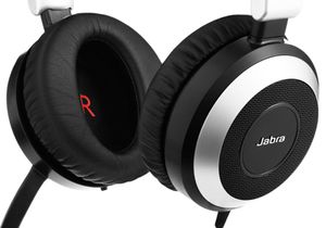 Jabra Evolve 80 UC Stereo Headset Hoofdband Zwart