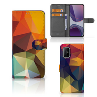 OnePlus 8T Book Case Polygon Color - thumbnail