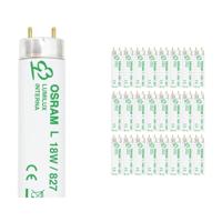 Voordeelpak 25x Osram Lumilux Interna T8 18W - 827 Zeer Warm Wit | 60cm
