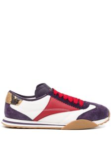 Bally baskets en cuir Sussex à lacets - Multicolore