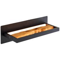 Brilliant Led bedlampje Chaumont met hout G99820/76 - thumbnail