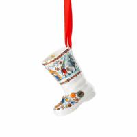 Hutschenreuther Kerst 2020 Kerstlaars bakkerij porselein 7 cm