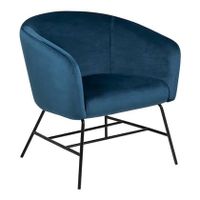 by fonQ Shell Fauteuil - Blauw - thumbnail