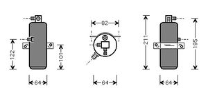 Droger Xm/605 All 89- 0900D202