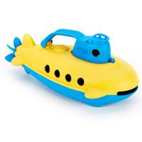 Green Toys Submarine Badspeelgoed Blauw, Geel - thumbnail