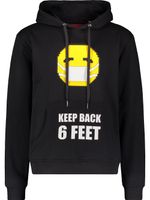 Mostly Heard Rarely Seen 8-Bit hoodie à imprimé graphique - Noir