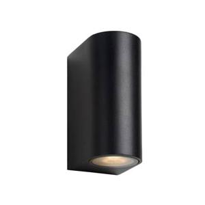 Lucide ZORA-LED Wandspot 2xGU10 - Zwart