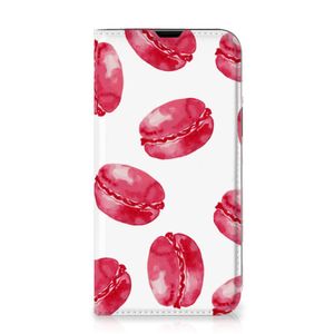 iPhone 13 Flip Style Cover Pink Macarons