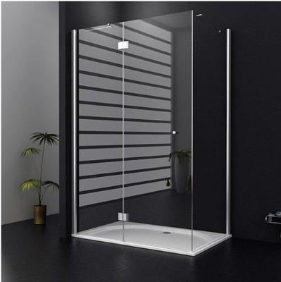 Badstuber Smart douchecabine 110x90cm links Badstuber Smart douchecabine 110x90cm links