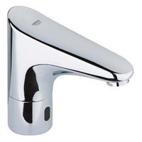 GROHE Europlus E waterbesparende wastafelkraan infrarood zonder menging met batterijvoeding 6V chroom 36208001