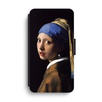 The Pearl Earring: iPhone XS Max Flip Hoesje