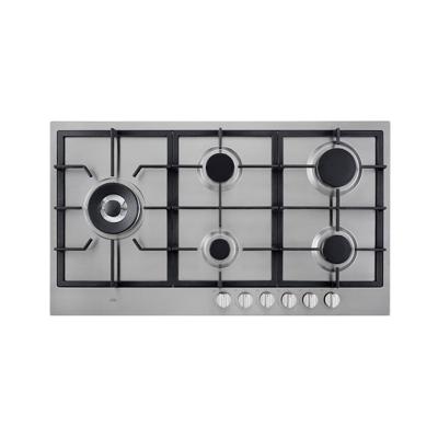 ETNA KGF889RVSA kookplaat Roestvrijstaal Ingebouwd Gaskookplaat 5 zone(s)